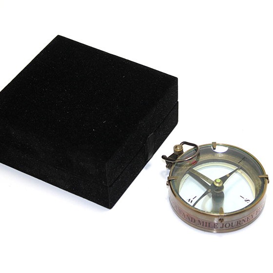 Kutulu Pirinç Pusula Model 3 