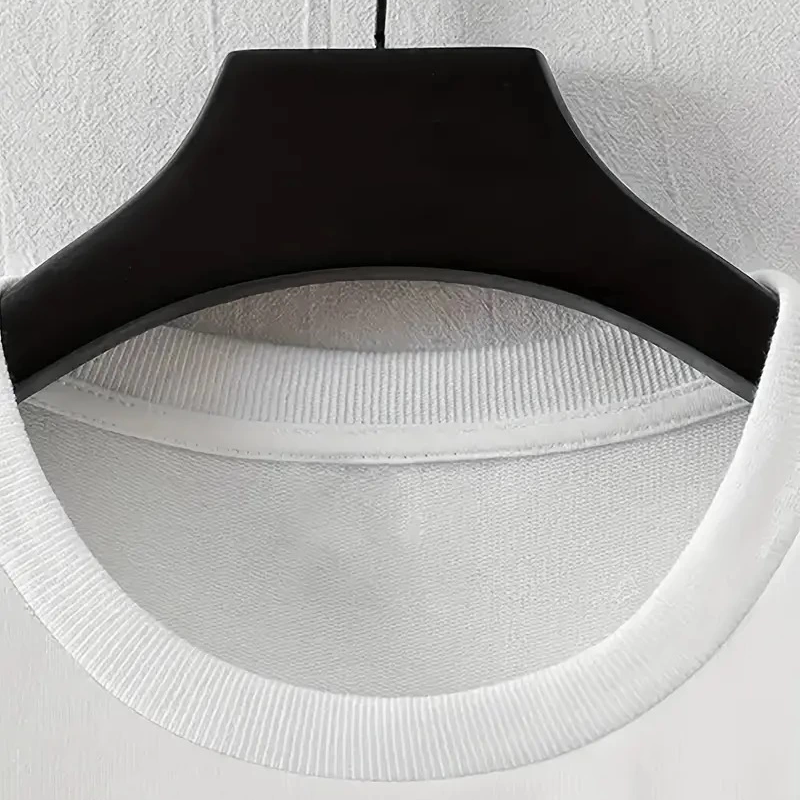 LB Baskılı Ön Arka Oversize Bisiklet Yaka Kısa Kol T-shirt - Beyaz -