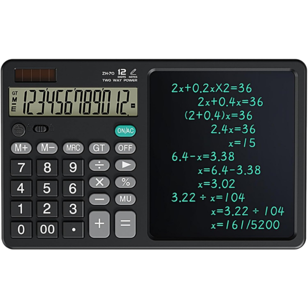 LCD Yazı Ekranlı Hesap Makinesi 