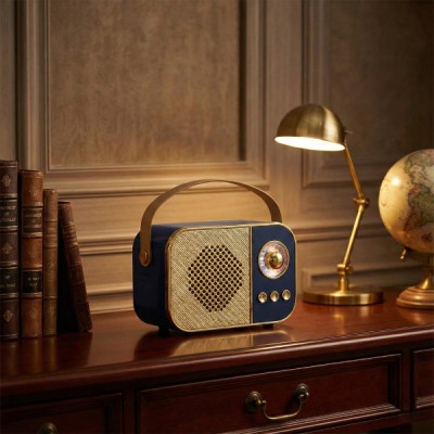 LED Aydınlatmalı Hoparlör Siyah