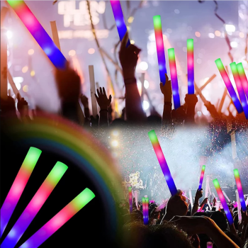 Led Işıklı Rengarenk Sünger Parti Çubuk