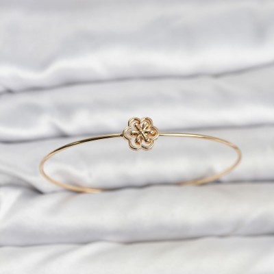 Lotus Model Gold Renk Bileklik