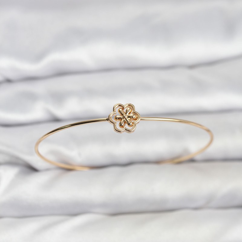 Lotus Model Gold Renk Bileklik