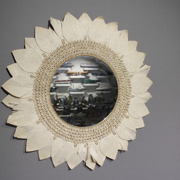 Makrome Duvar Aynası Model 1 