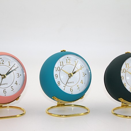 Masa Üstü Metal Çalar Saat 