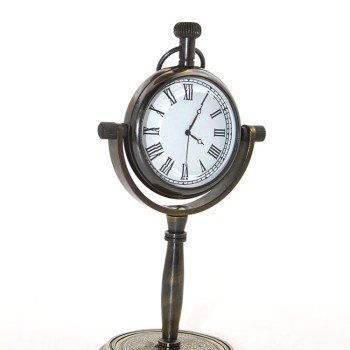 Masa Üstü Pirinç Saat Model 1 