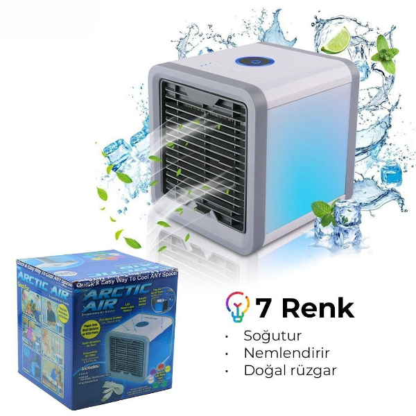 Masaüstü Kare Su Hazneli Fan 