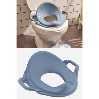 Mavi Kulplu Çocuk Klozet Adaptörü 