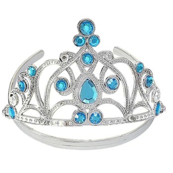 Mavi Taşlı Prenses Tacı