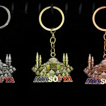 Metal Ayasofya Anahtarlık 