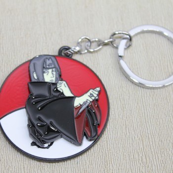 Metal Dönen Itachi Uchiha Anahtarlık 
