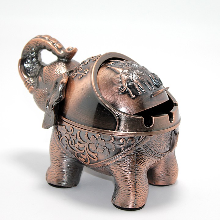 Metal Fil Figürlü Küllük Model 2