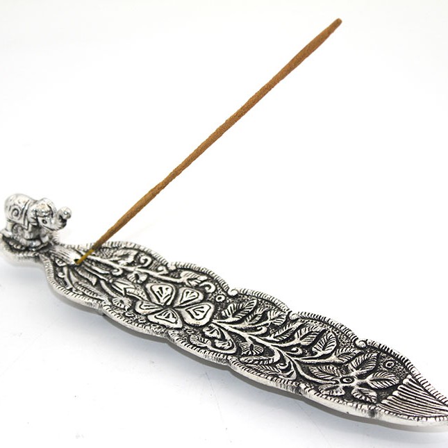 Metal Kayık Fil Tasarımı Tütsülük Model 1 