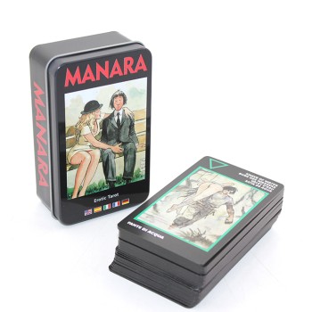 Metal Kutulu Tarot Kartı Manara