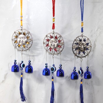 Metal Nazar Boncuğu Çan Model 13