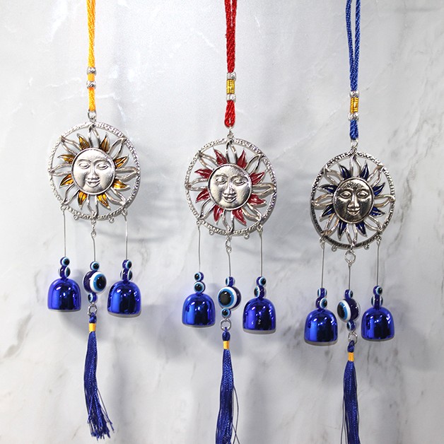 Metal Nazar Boncuğu Çan Model 13