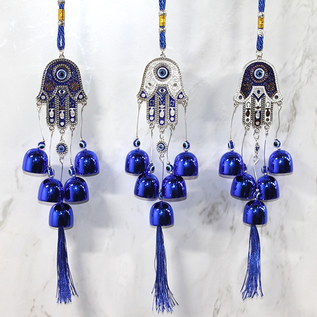 Metal Nazar Boncuğu Çan Model 19