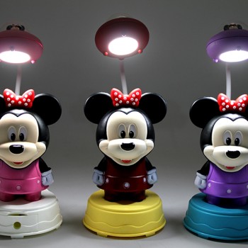 Mickey Mouse Masa Üstü Lamba USB Şarjlı Model 1 