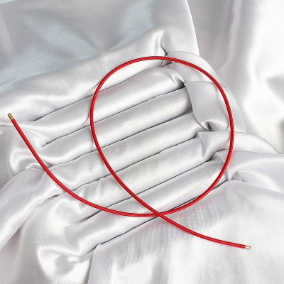 Mıknatıslı  Koyu Kırmızı Renk Sarmal Kadın Bileklik