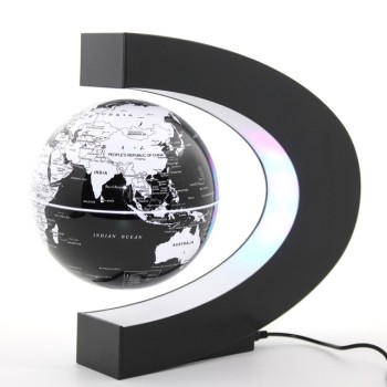 Mıknatıslı Ortada Dönen Dünya Küre Model 1 