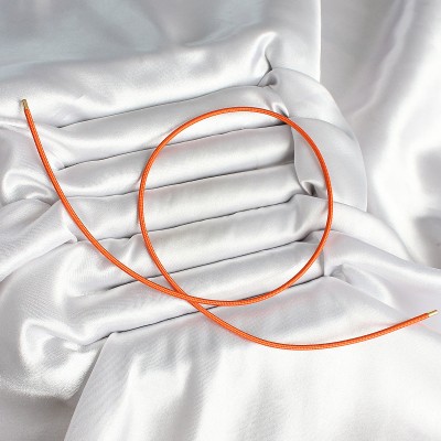 Mıknatıslı Turuncu Renk Sarmal Kadın Bileklik