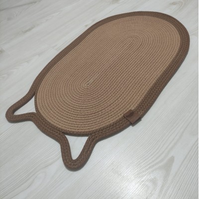 Mikopet Dekoratif Kedi Kulaklı Tırmalama Paspası 