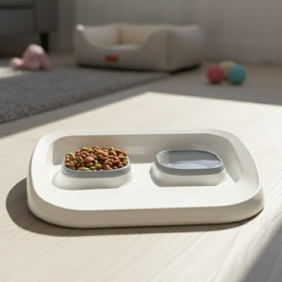 Mikopet Gri 2'si 1 Arada Mama Ve Su Kabı