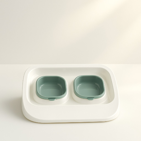 Mikopet Yeşil 2'si 1 Arada Mama Ve Su Kabı 