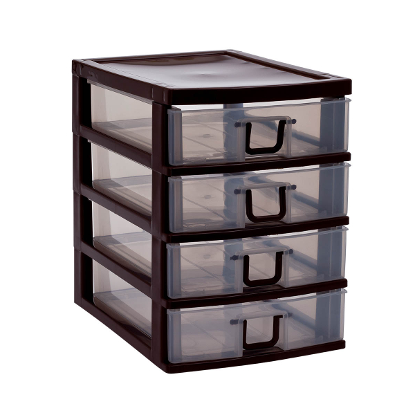 Mini 4 Çekmeceli Komidin Organizer 