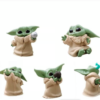 Mini Baby Yoda Figür 6 Adet