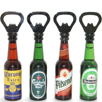 Mini İçecek Şişesi Tasarımlı Magnetli Şişe Açacağı - Model 1 