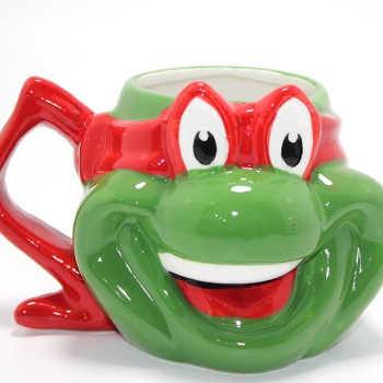 Ninja Kaplumbağalar Raphael Kabartmalı Kupa Bardak 