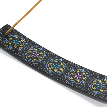 Obsidian Taşı Kayık Tütsülük Model 3 