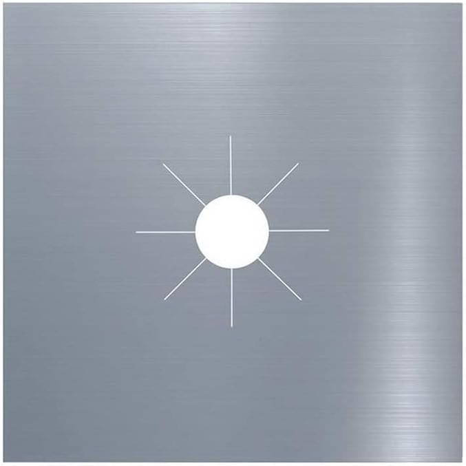 Ocak Koruyucu Alüminyum Ped Seti 5 Adet