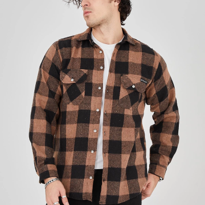 Oduncu Gömlek - Kahverengi