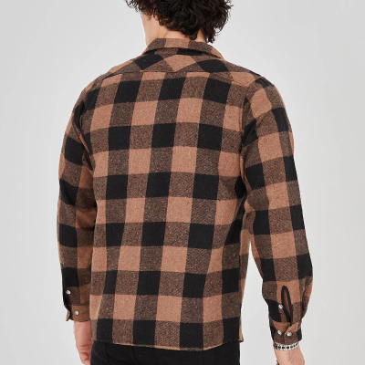 Oduncu Gömlek - Kahverengi