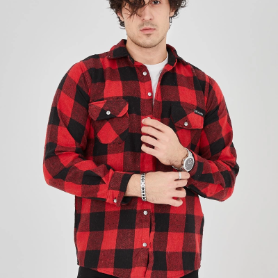 Oduncu Gömlek - Kırmızı