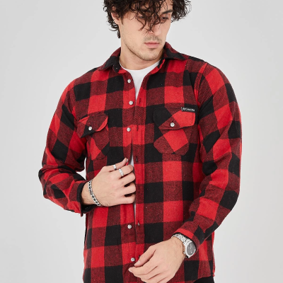 Oduncu Gömlek - Kırmızı