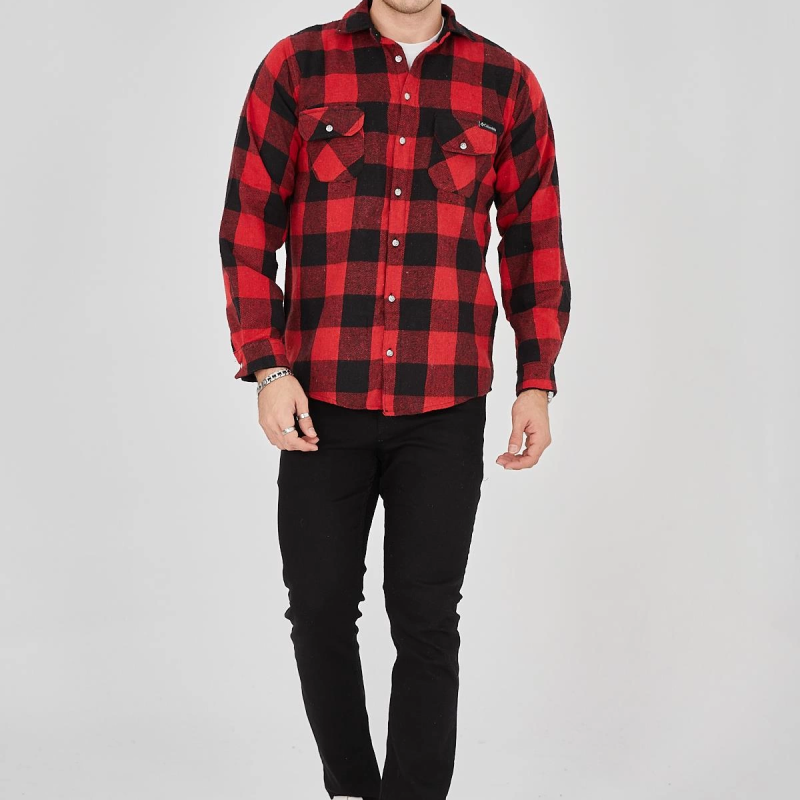 Oduncu Gömlek - Kırmızı