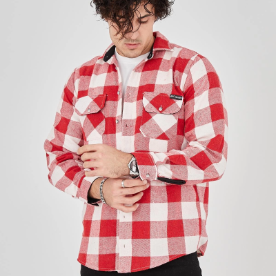 Oduncu Gömlek  - Pembe -