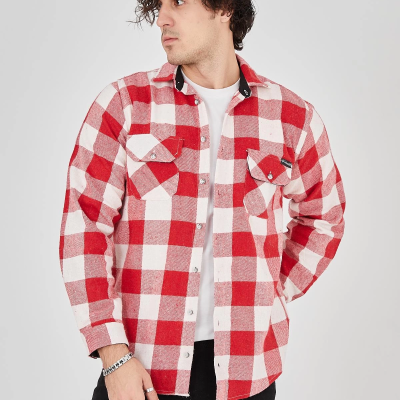 Oduncu Gömlek  - Pembe -