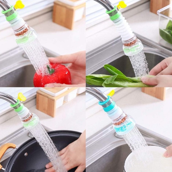 Oynar Başlıklı  Pervaneli Taşlı Musluk Başlığı