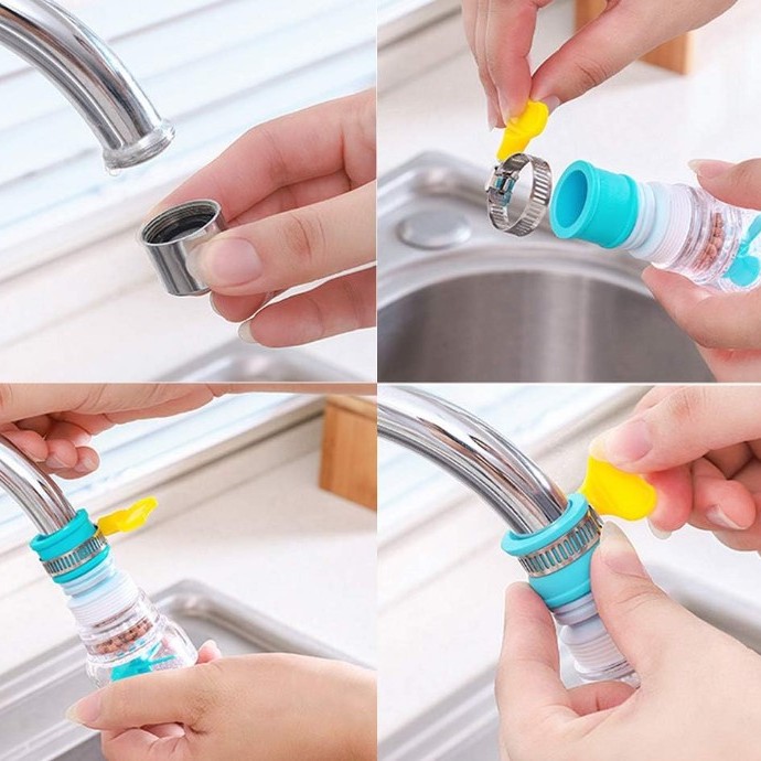 Oynar Başlıklı  Pervaneli Taşlı Musluk Başlığı