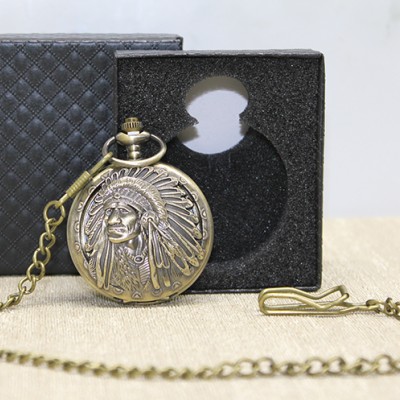 Özel Kutulu Kızılderili Köstekli Saat