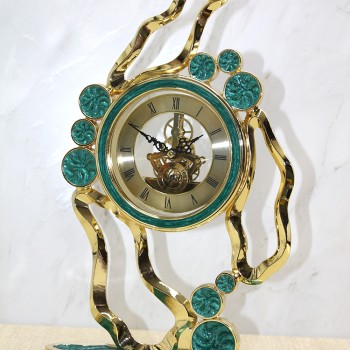 Özel Yeşim Tasarım Masa Üstü Saat 