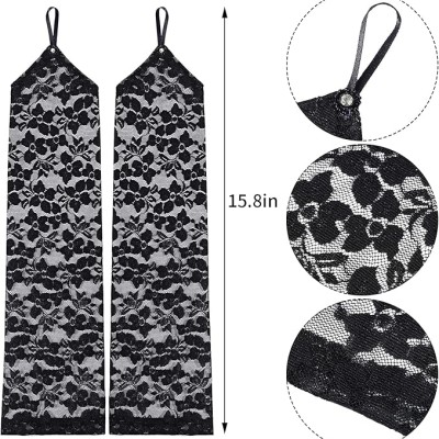 Parmak Askılı Zarif Dantel Eldiven