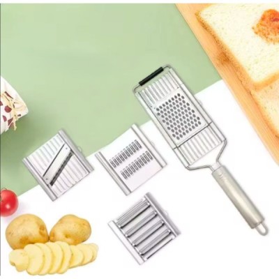 Paslanmaz Çelik 4'lü Set El Rendesi 