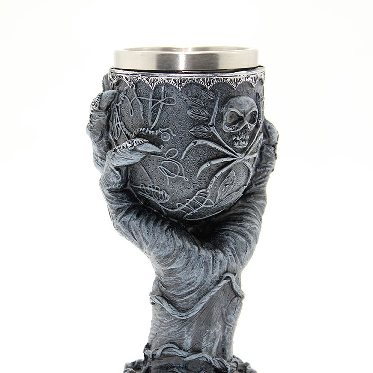 Paslanmaz Çelik El Tasarımı Kadeh Bardak Model 1 