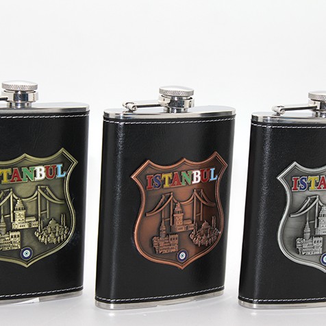 Paslanmaz Çelik İstanbul Yöresel Matara Model 1 