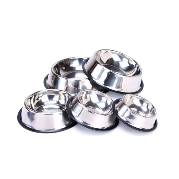 Paslanmaz Çelik Metal Mama Kabı 34 cm.